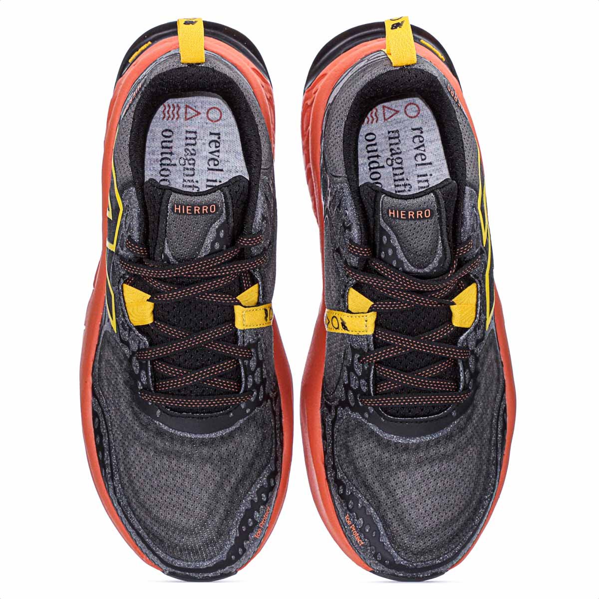 Tenis New Balance Hierro V8 Cinza Preto e Laranja - Masculino Cinza/Laranja 5