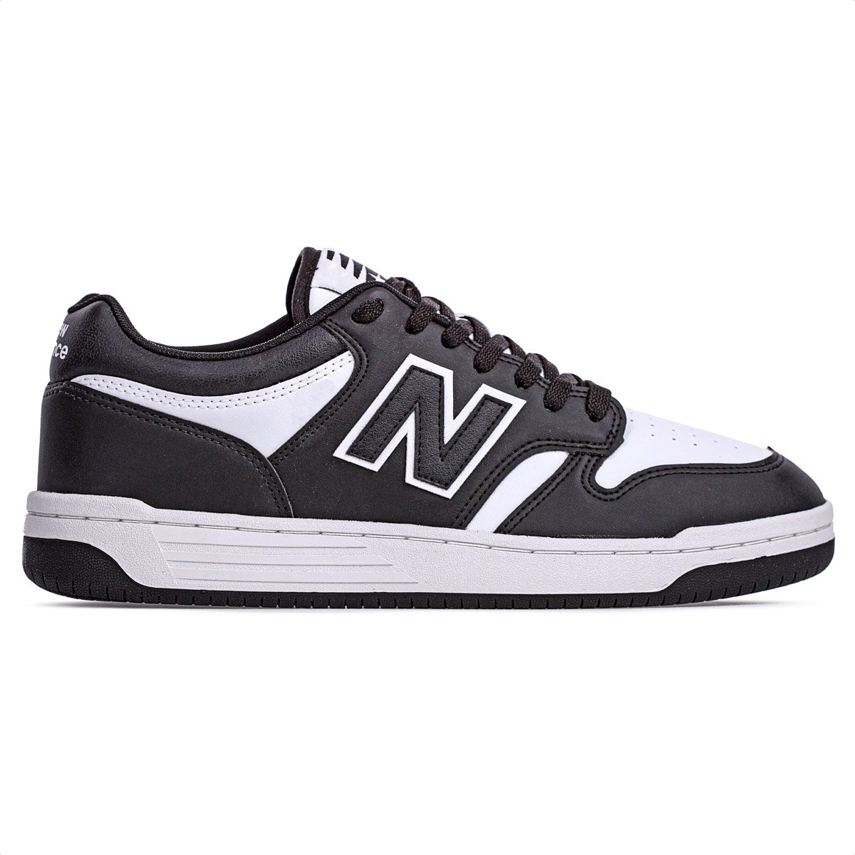 Tenis New Balance 480 Low Preto e Branco - Masculino Preto 2