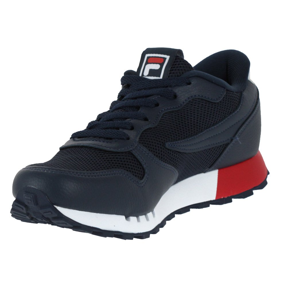 Tenis Fila Euro Jogger Tr Marinho e Branco - Masculino Azul Marinho 3