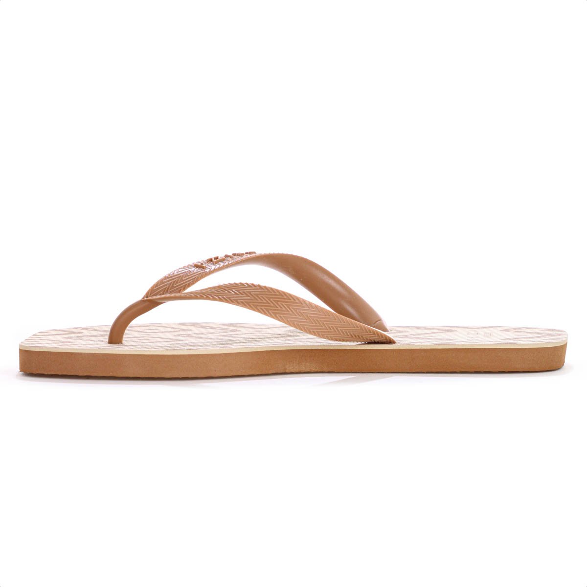 Chinelo Brizza Arezzo Bico Quadrado Ikat Marrom Claro - Feminino Marrom 5