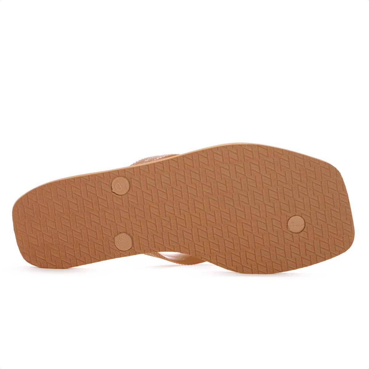 Chinelo Brizza Arezzo Bico Quadrado Ikat Marrom Claro - Feminino Marrom 6