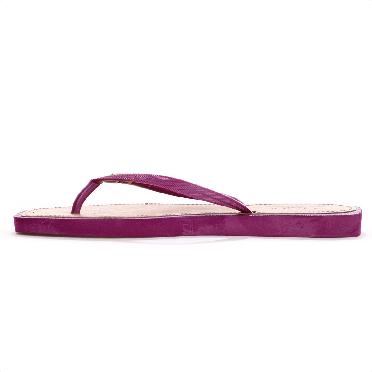 Chinelo Brizza Arezzo Bico Quadrado Roxo - Feminino Roxo 5