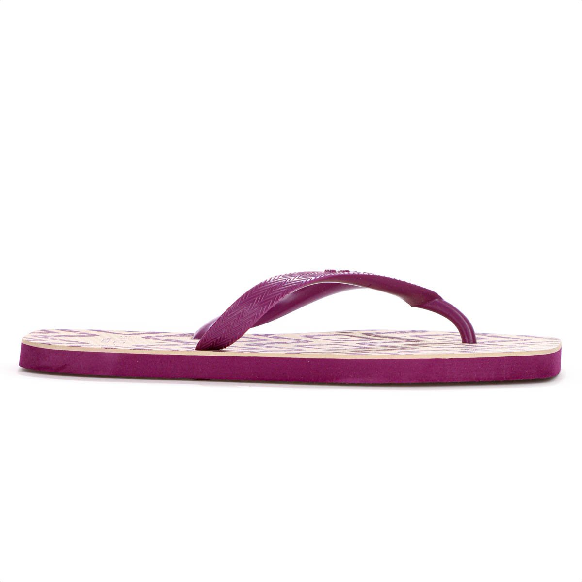 Chinelo Brizza Arezzo Bico Quadrado Ikat Rosa e Bege - Feminino Rosa 4