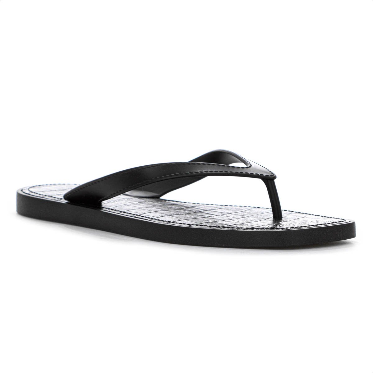Chinelo Brizza Arezzo Croco Rivieira Square Preto - Feminino Preto 3