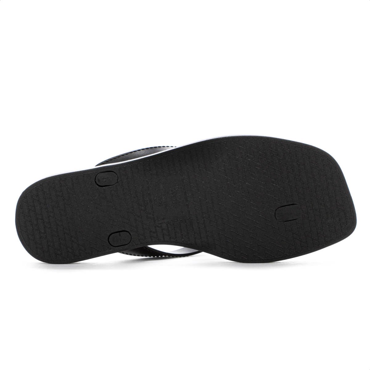 Chinelo Brizza Arezzo Croco Rivieira Square Preto - Feminino Preto 6