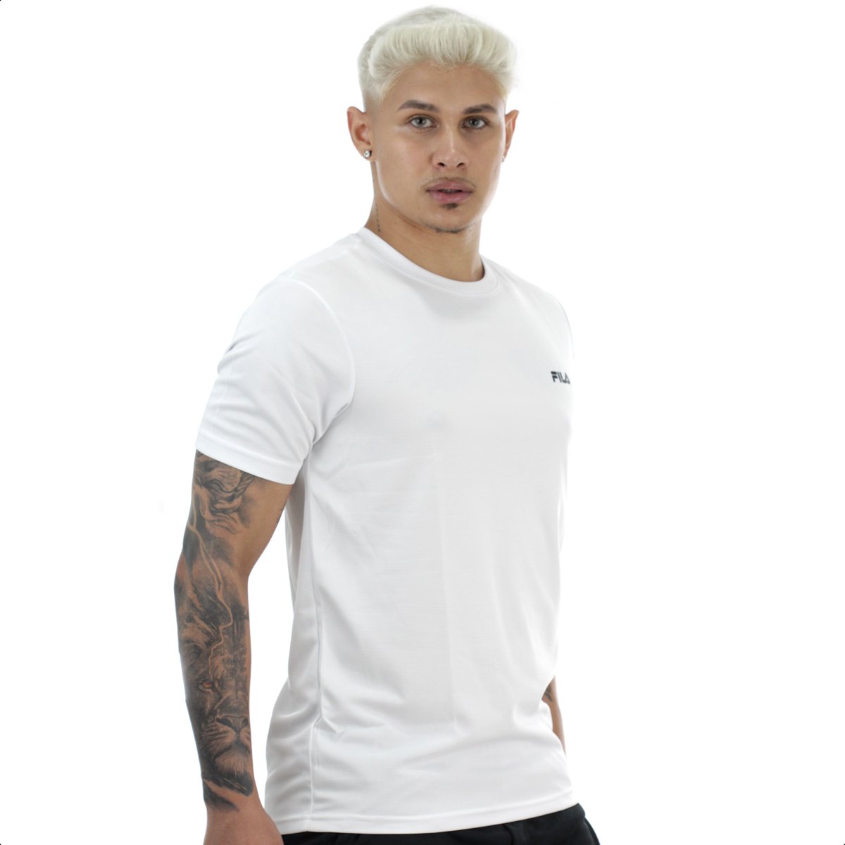 Camiseta Fila Myler Branca - Masculina Branco 2