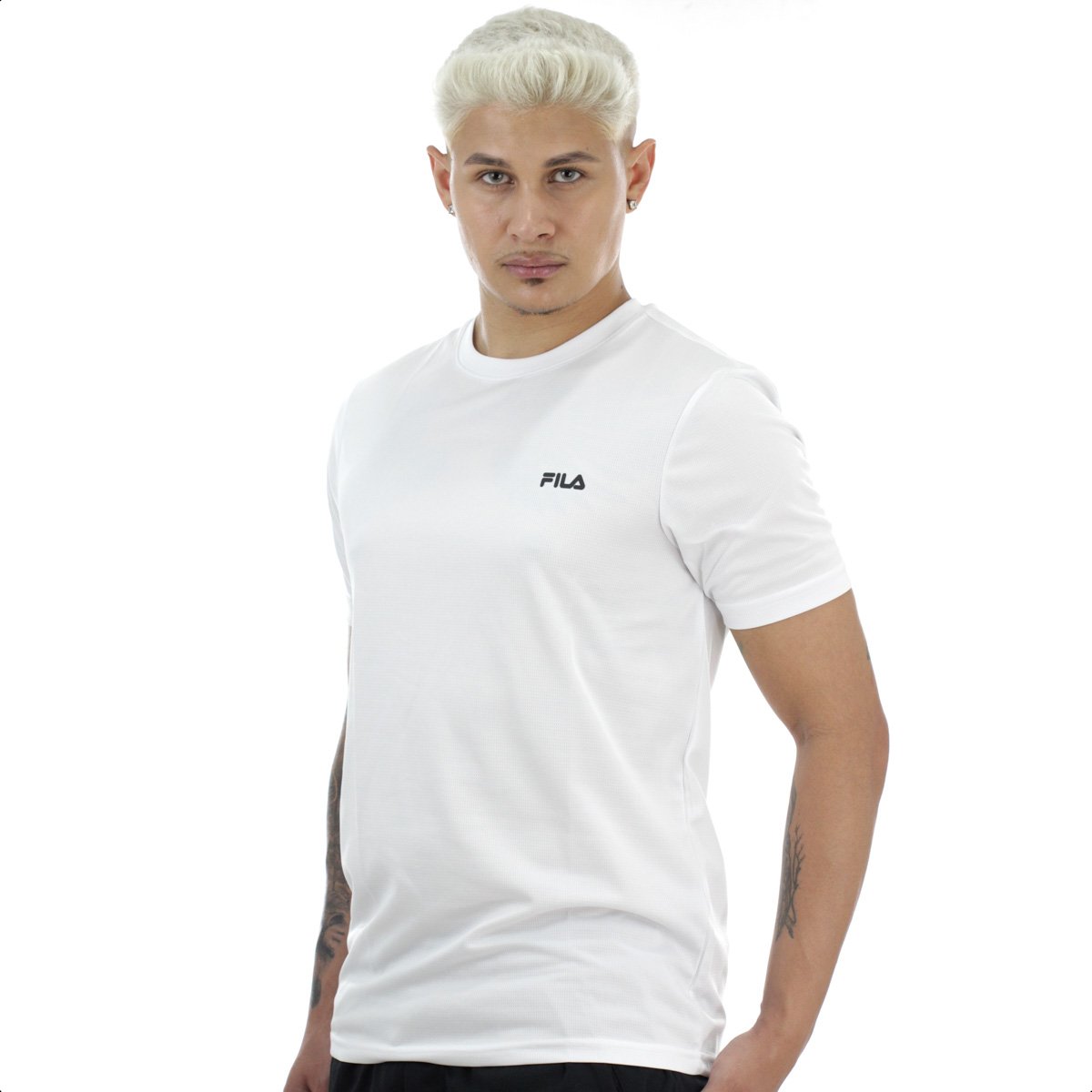 Camiseta Fila Myler Branca - Masculina Branco 3