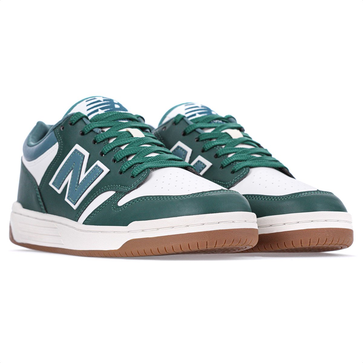 Tenis New Balance 480 Verde - Masculino Branco/Verde 3