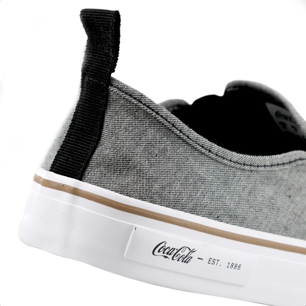 Tenis Coca-Cola Iate City Grafite - Masculino Cinza 9