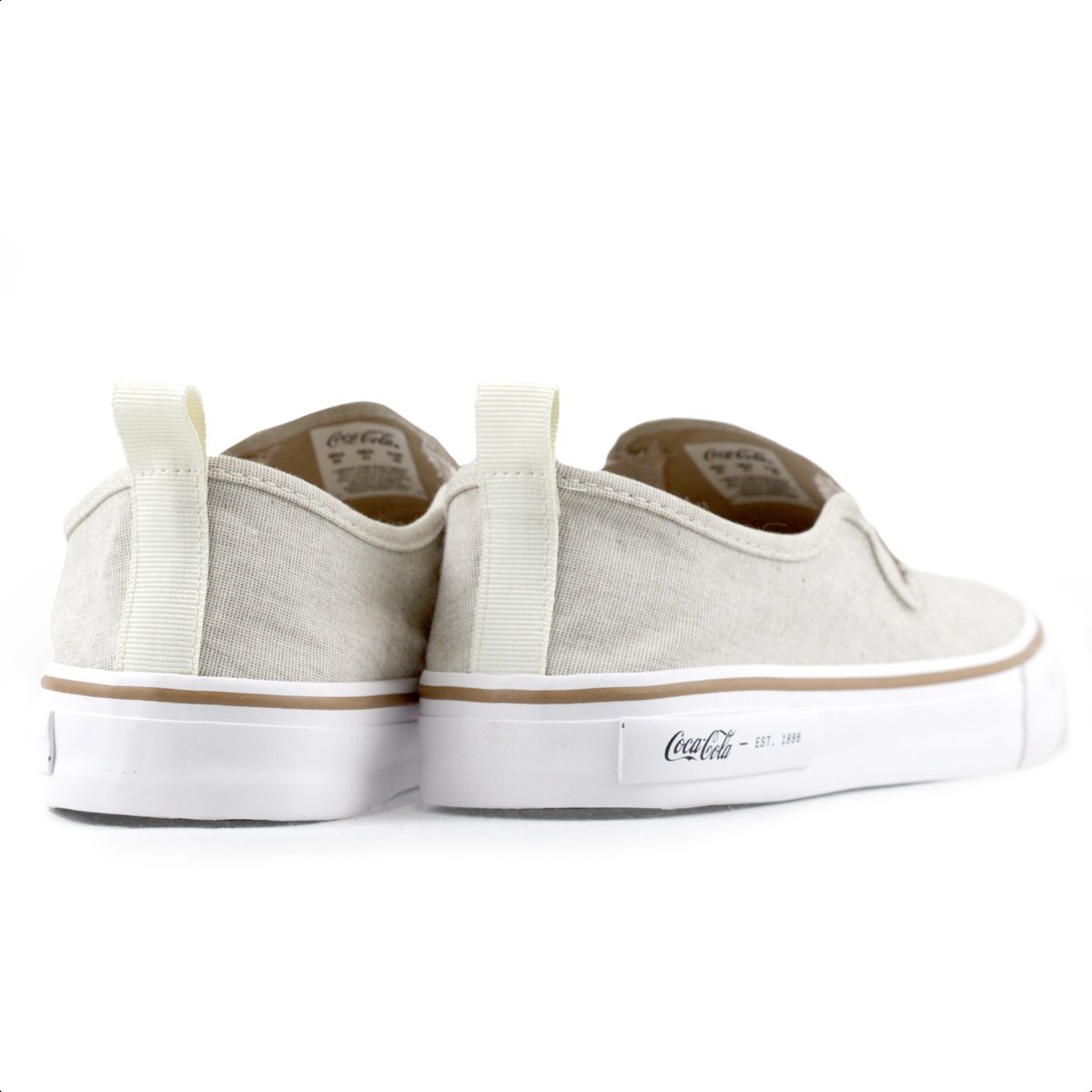 Tenis Coca-Cola Iate City Off White - Masculino Branco 4