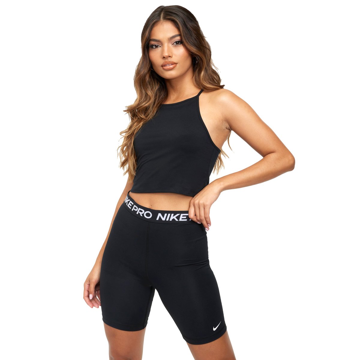 Short Nike Pro 365 7 IN Hi Rise Preto - Feminino Preto 5