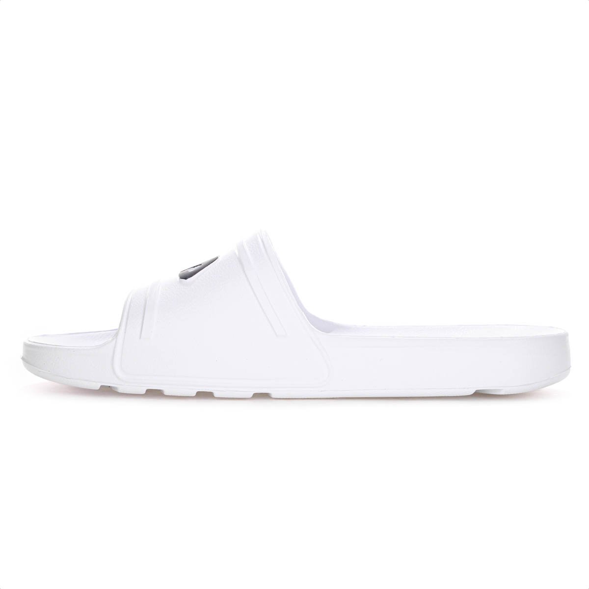 Chinelo Fila Sleek Slide Branco Azul Marinho e Vermelho - Feminino Branco 5