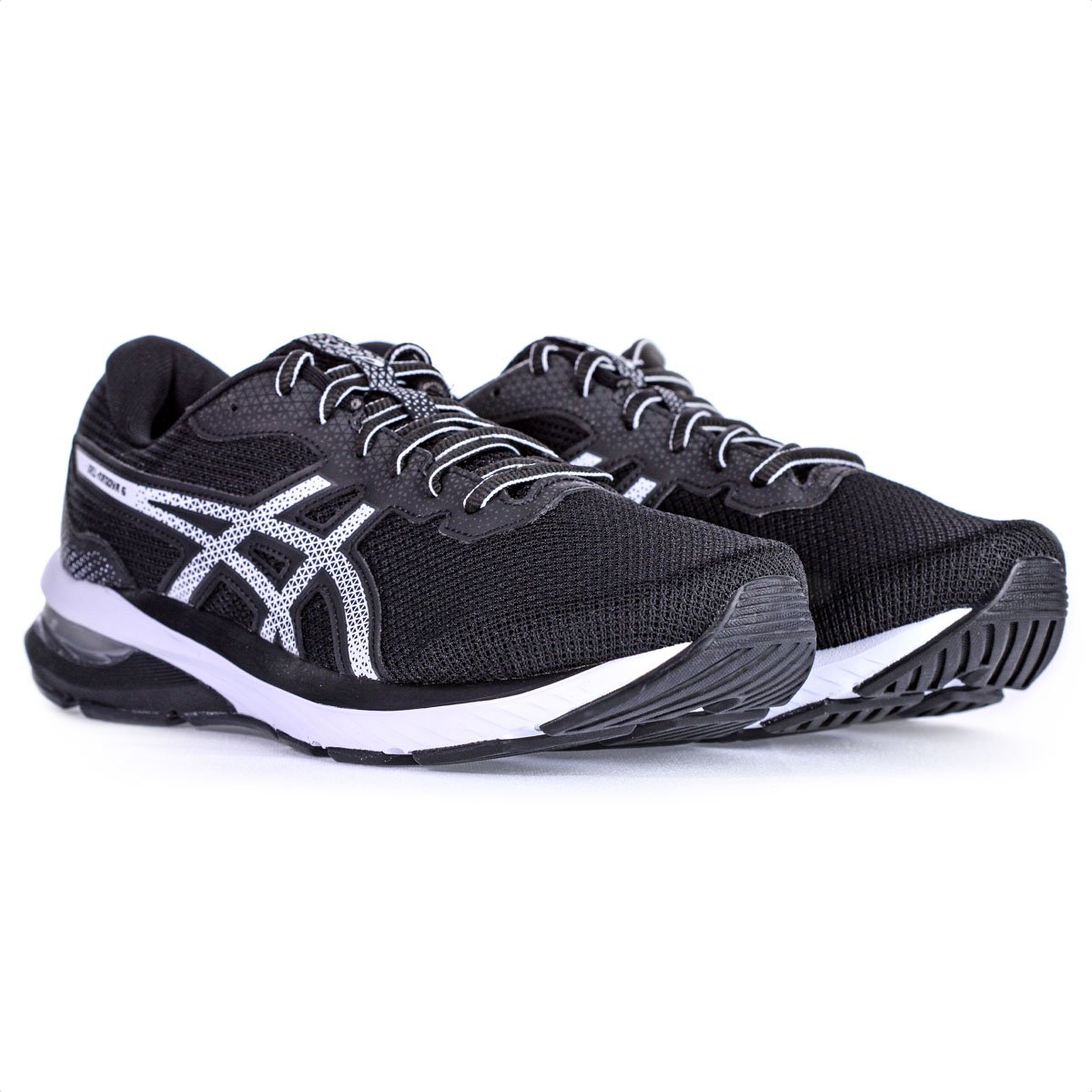 Tenis Asics Gel Nagoya 6 Preto e Branco - Masculino Preto 4