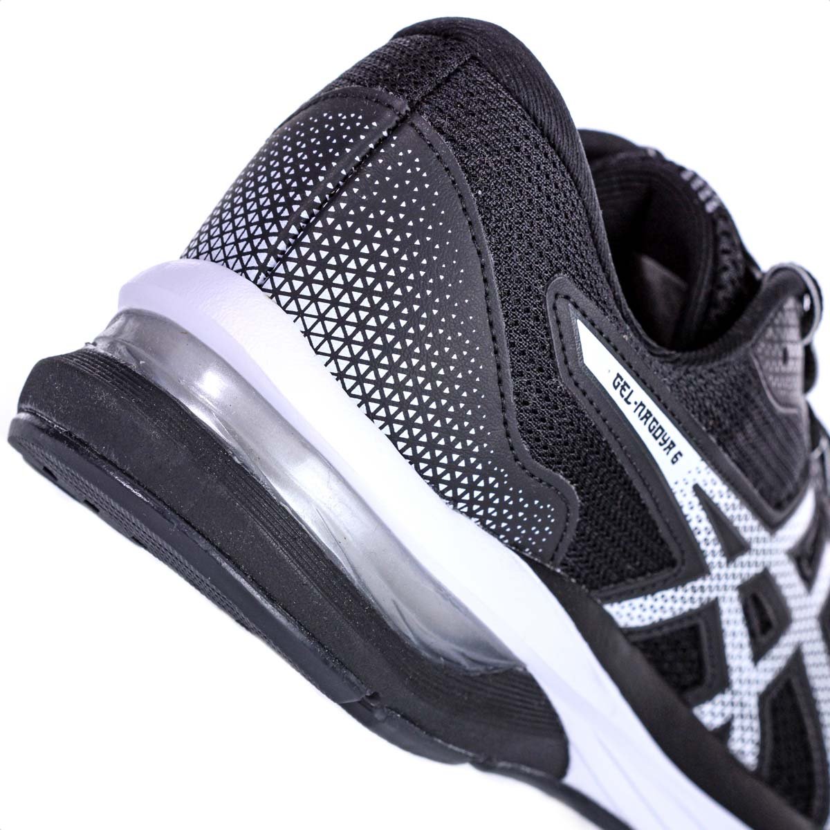 Tenis Asics Gel Nagoya 6 Preto e Branco - Masculino Preto 9