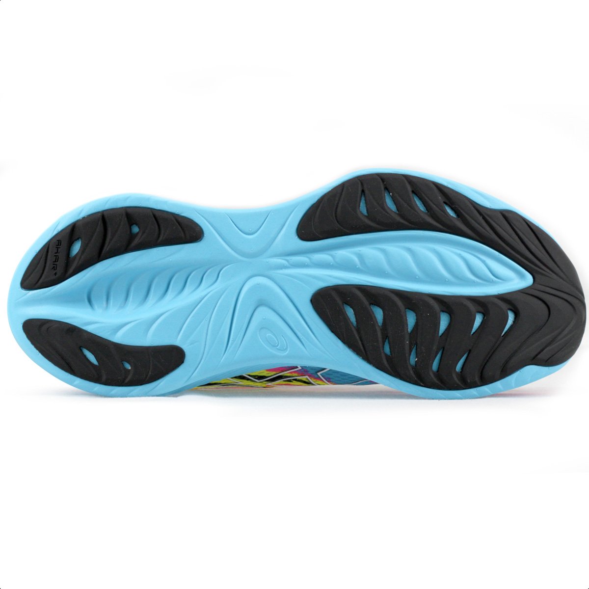 Tenis Asics Gel Cumulus 25 Color Injection Rosa Azul e Amarelo - Masculino Multicores 6