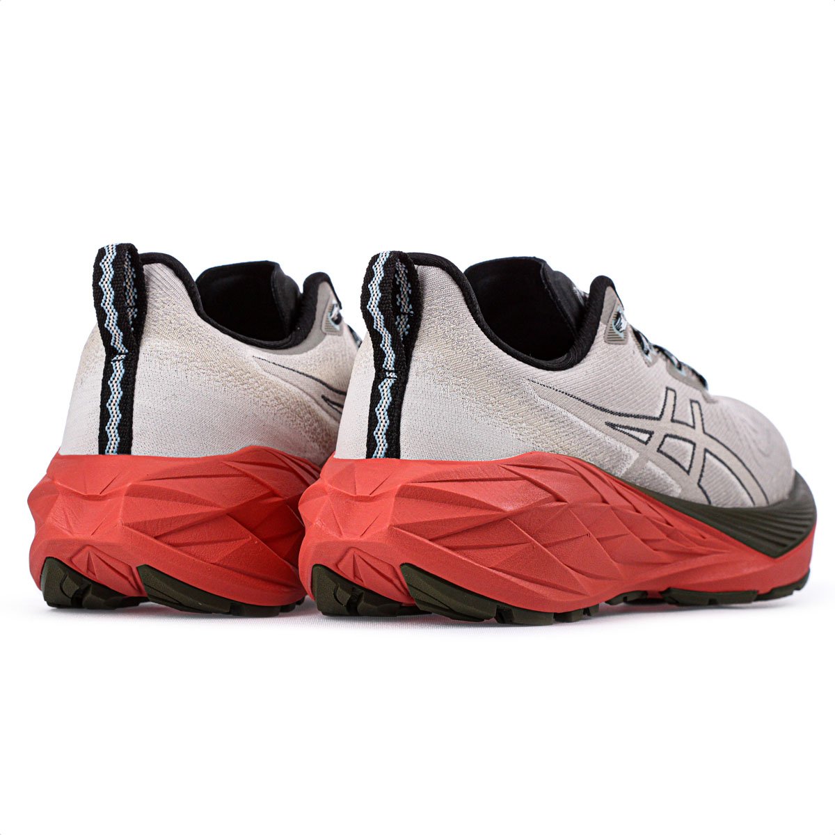 Tenis Asics Novablast 4 TR Cinza e Laranja - Masculino Cinza/Vermelho 4