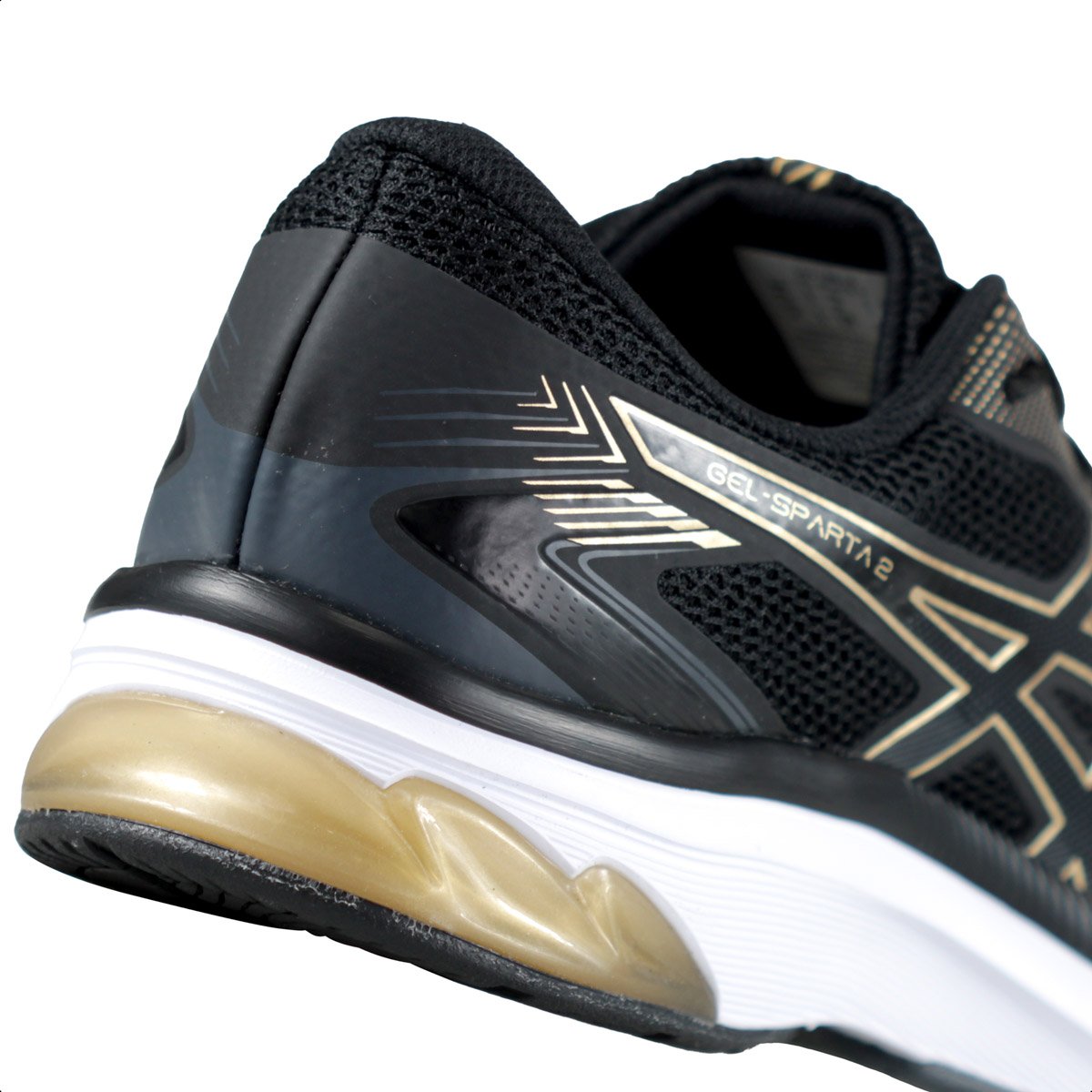 Tenis Asics Gel Sparta 2 Preto e Dourado - Masculino Preto 8