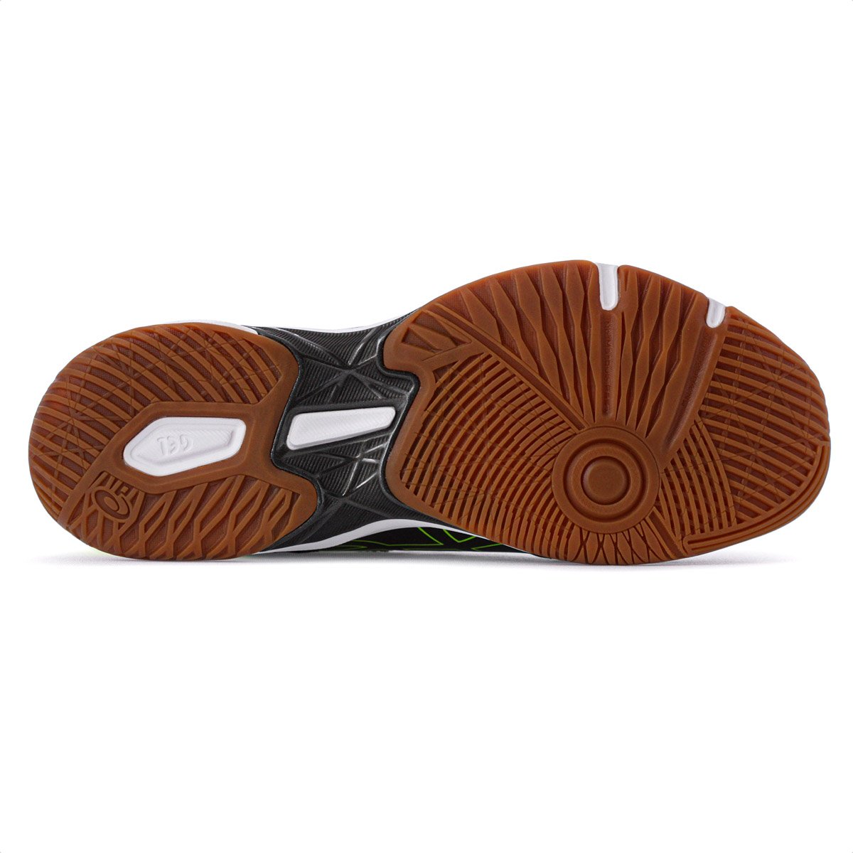 Tenis Asics Gel-Rocket 11 Preto e Verde - Masculino Preto 6