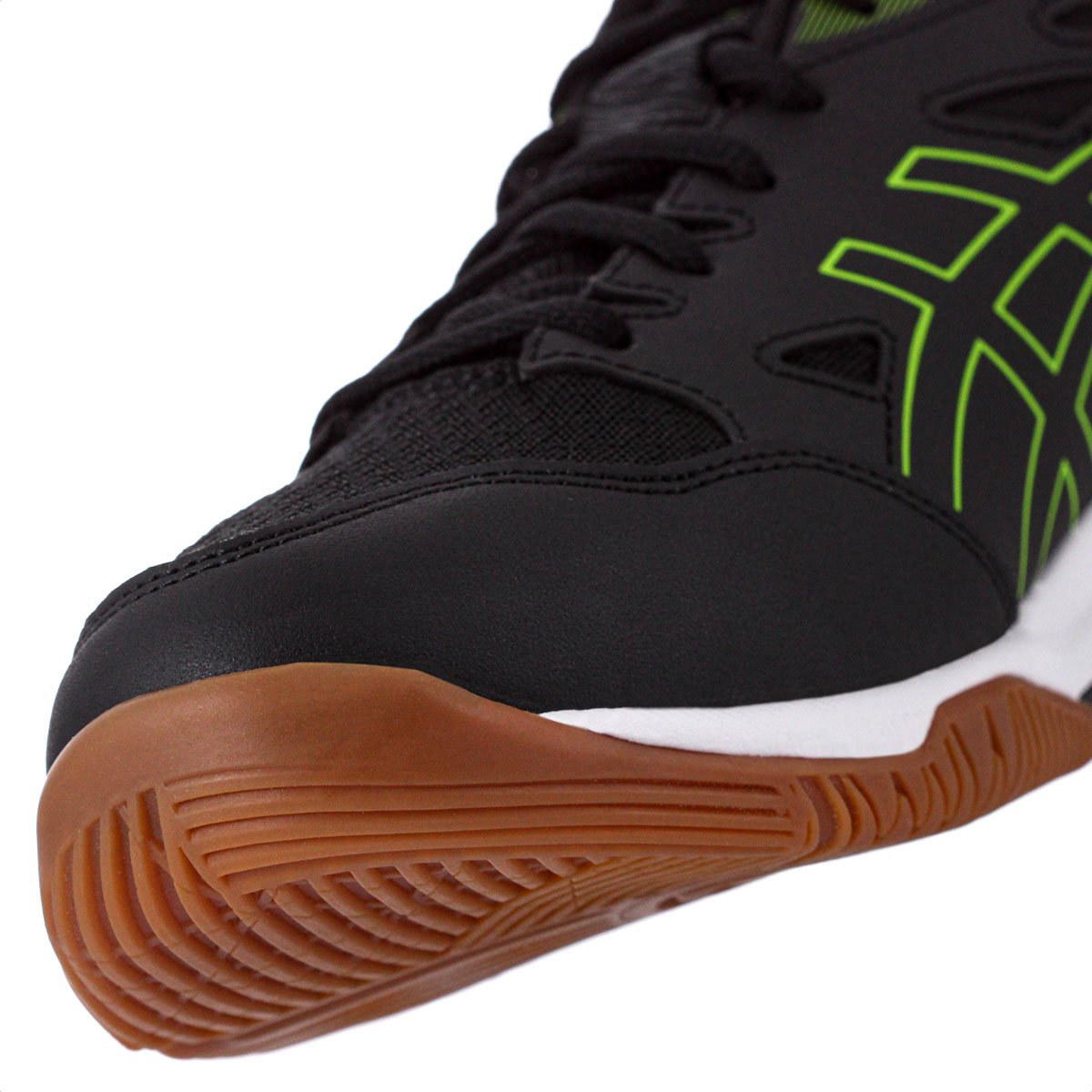 Tenis Asics Gel-Rocket 11 Preto e Verde - Masculino Preto 7