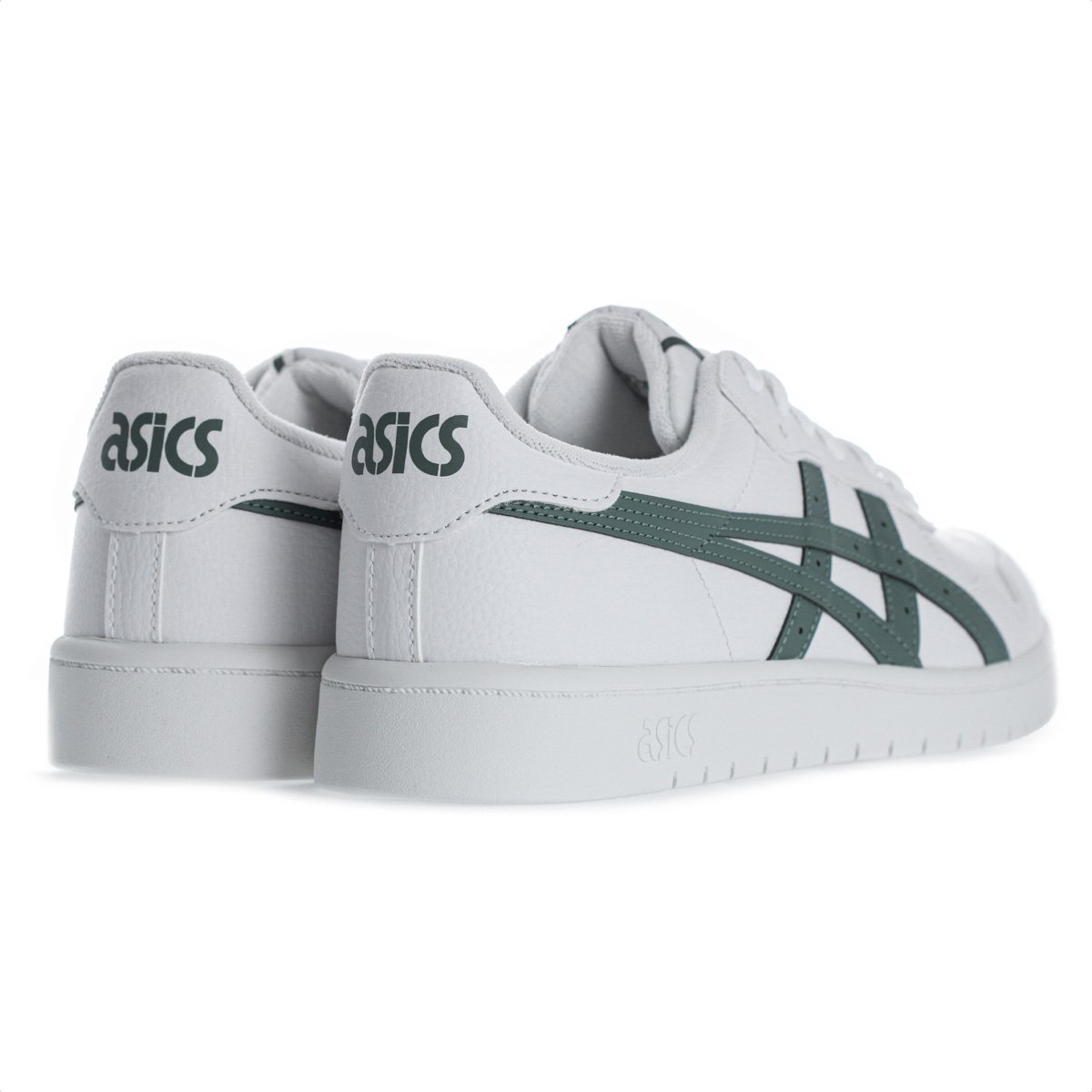 Tenis Asics Japan S Branco e verde - Masculino Branco 4