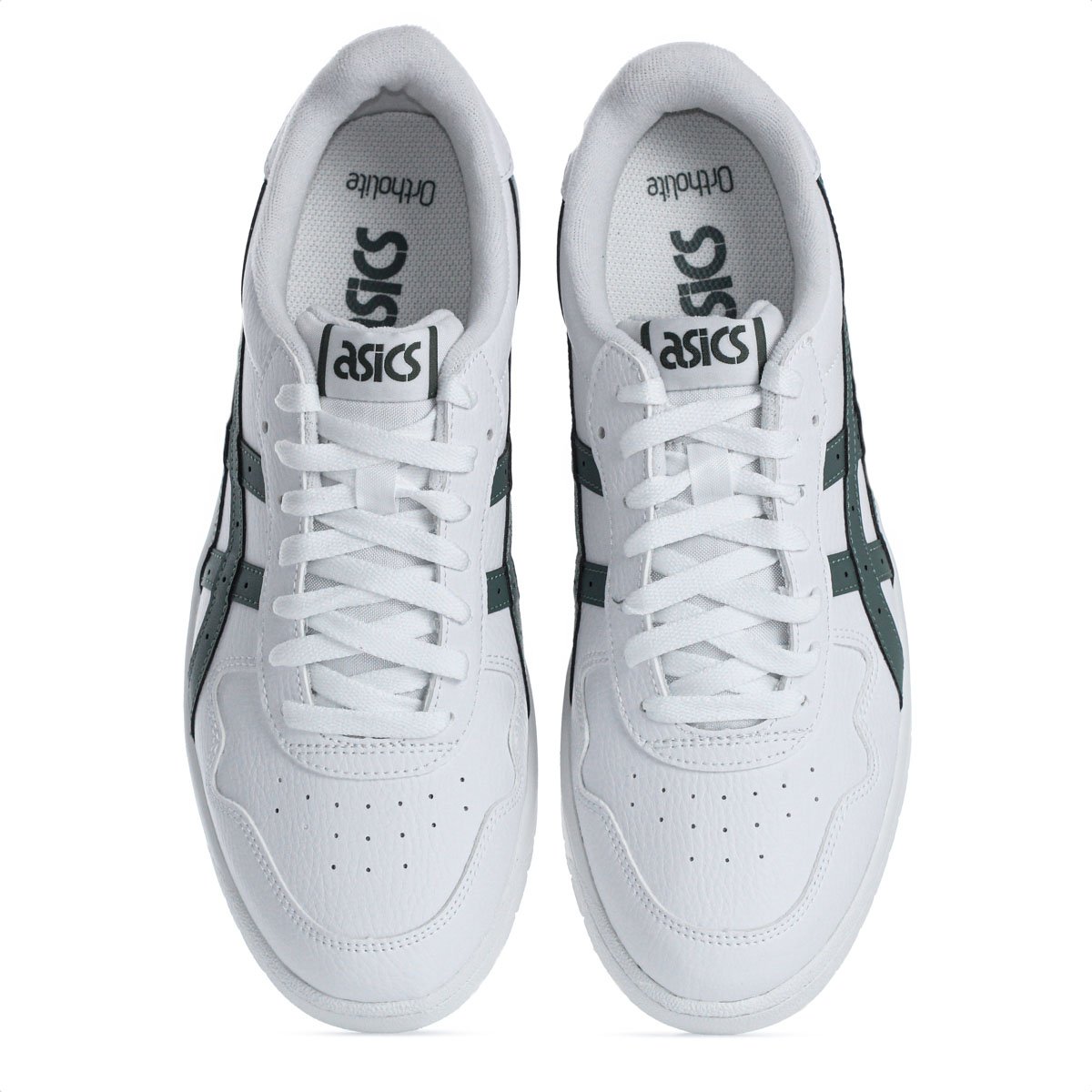 Tenis Asics Japan S Branco e verde - Masculino Branco 5