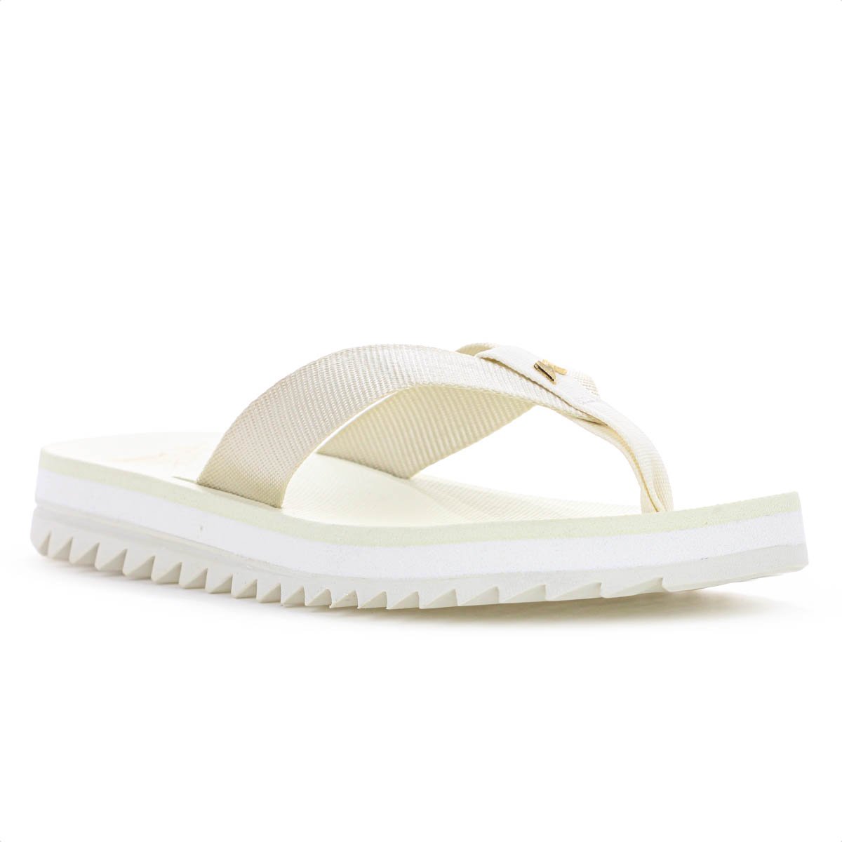 Chinelo Kenner Kyra Anitta Off White e Bege - Feminino Branco 2