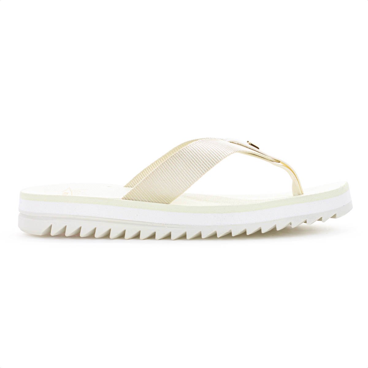 Chinelo Kenner Kyra Anitta Off White e Bege - Feminino Branco 3