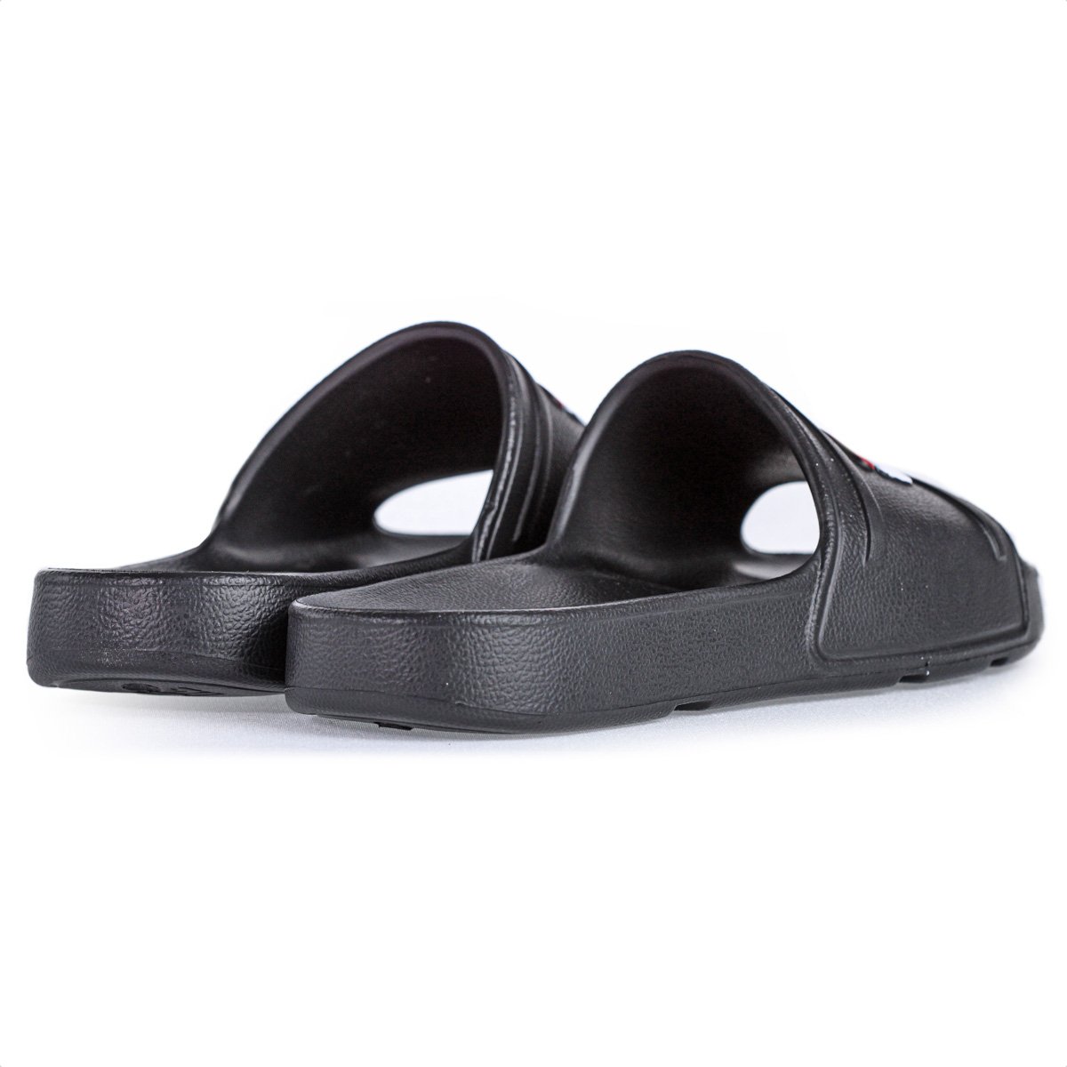 Chinelo Fila Sleek Slide Preto e Branco - Masculino Preto 5