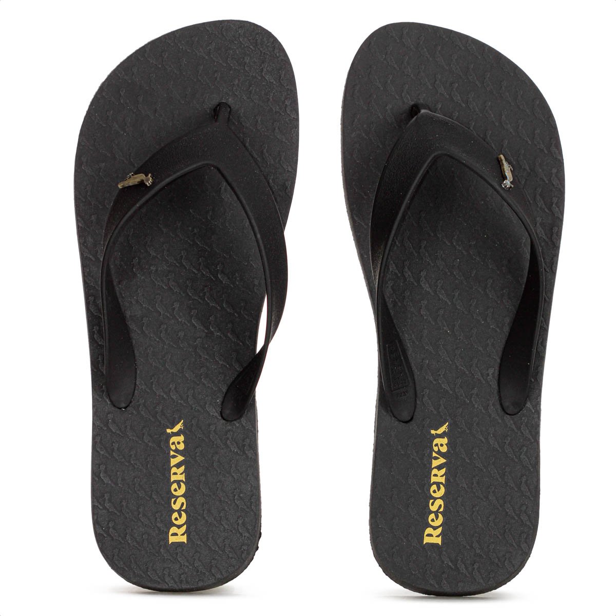 Chinelo Reserva Logo Preto - Masculino