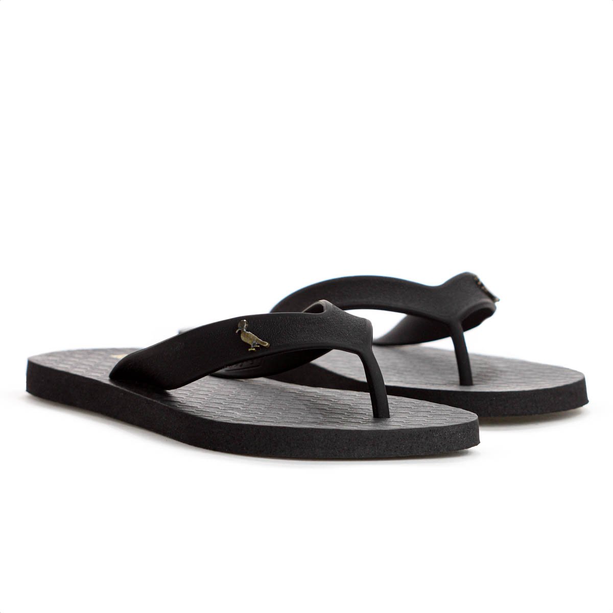 Chinelo Reserva Logo Preto - Masculino Preto 2