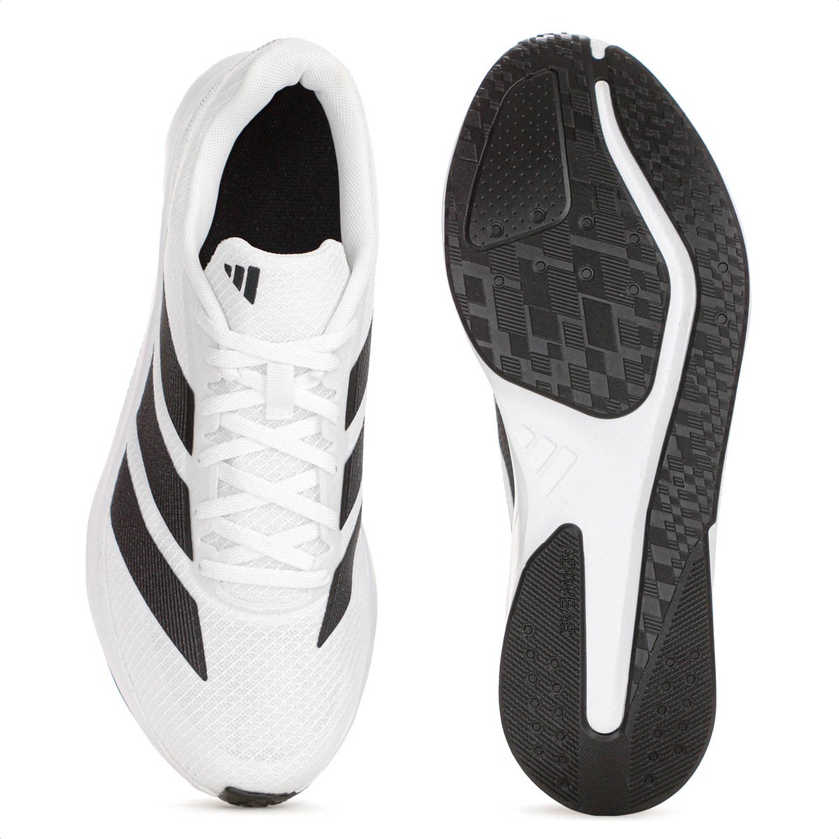 Tenis Adidas Duramo RC2 Branco e Preto - Masculino Branco/Preto 4