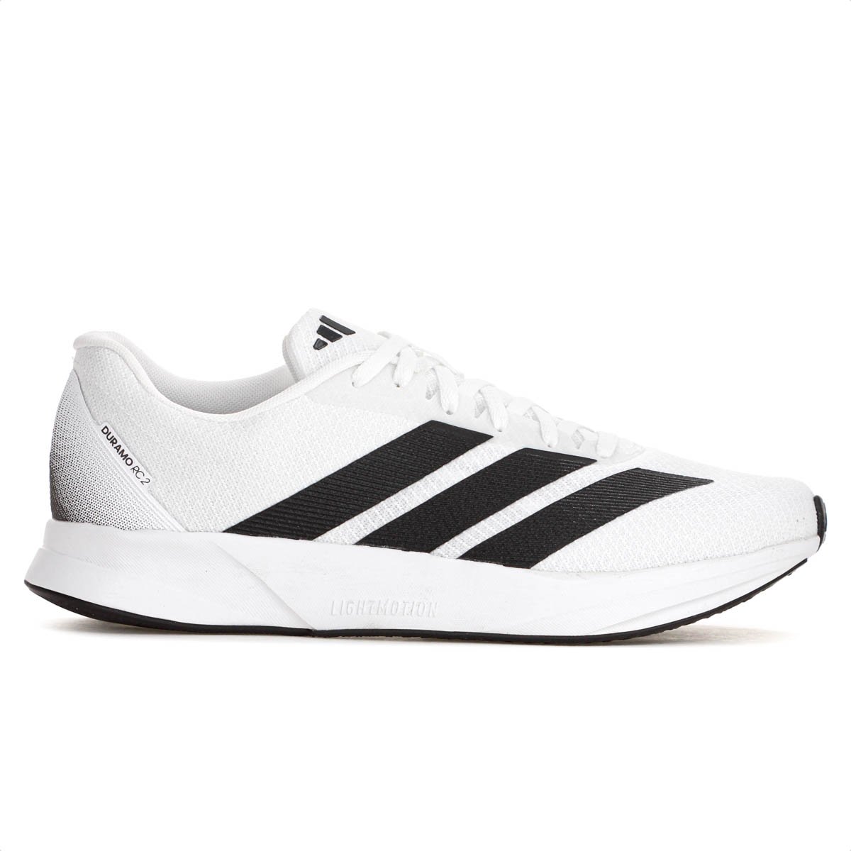 Tenis Adidas Duramo RC2 Branco e Preto - Masculino