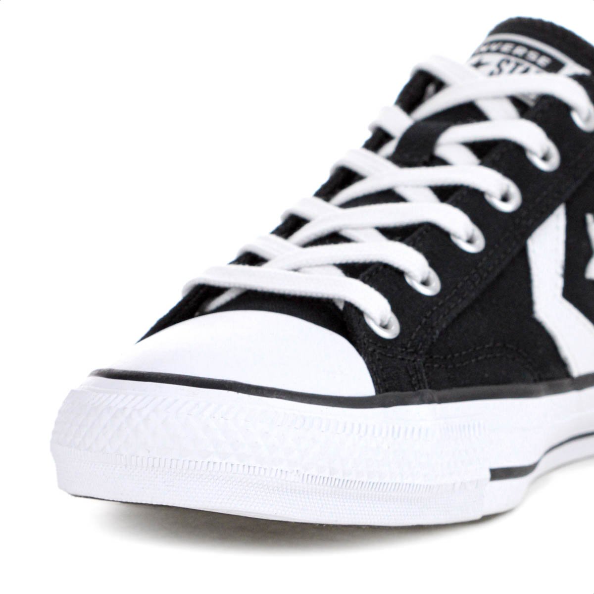 Tenis Converse All Star Player Cano Baixo Preto e Branco - Feminino Preto 6