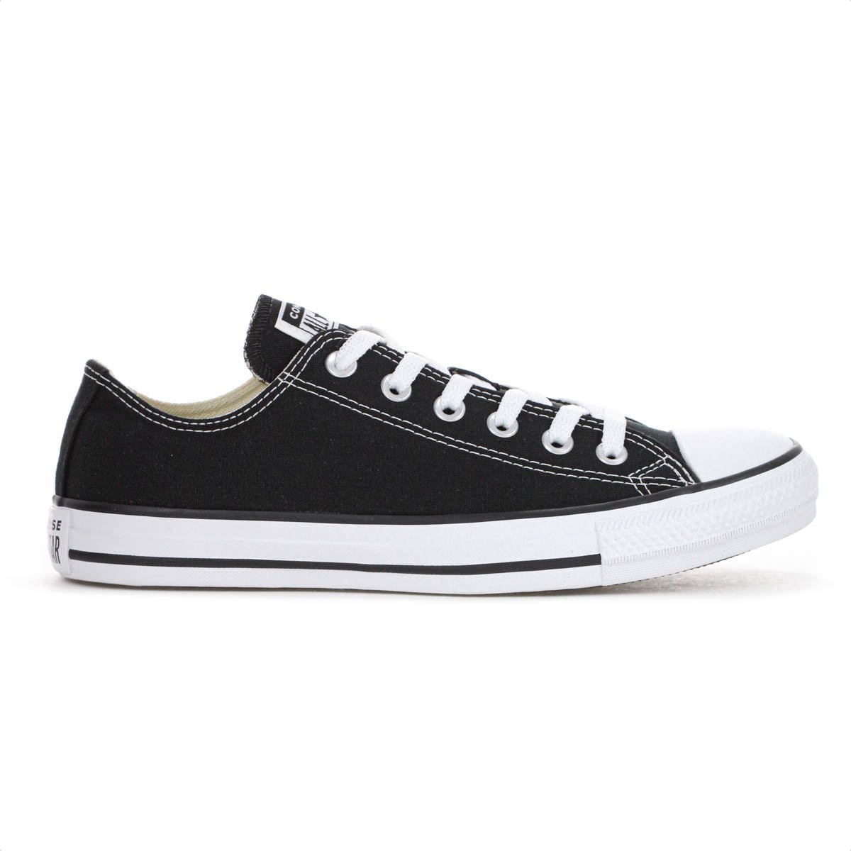 Tenis Converse Chuck Taylor All Star Cano Baixo Preto - Feminino