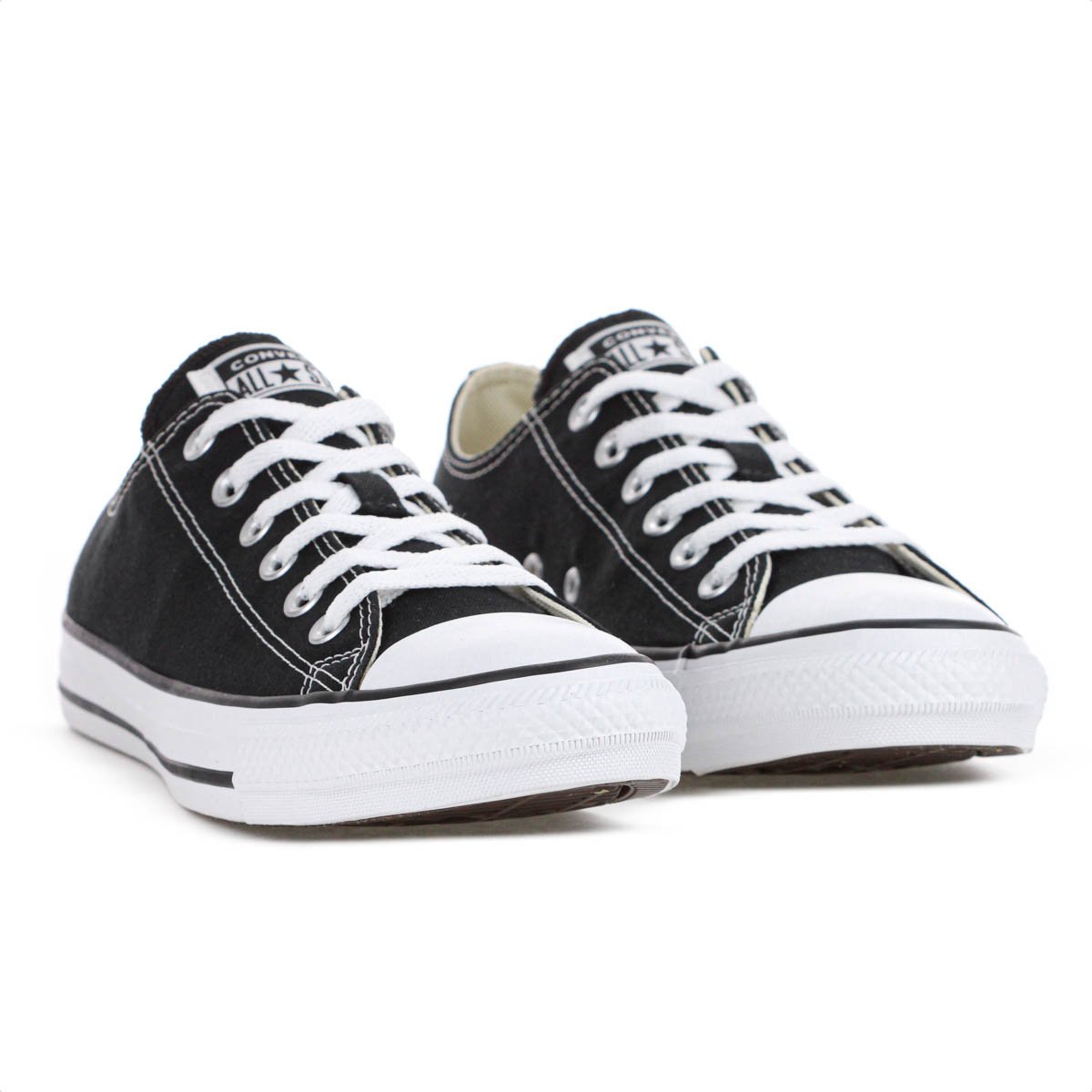 Tenis Converse Chuck Taylor All Star Cano Baixo Preto - Feminino Preto 3