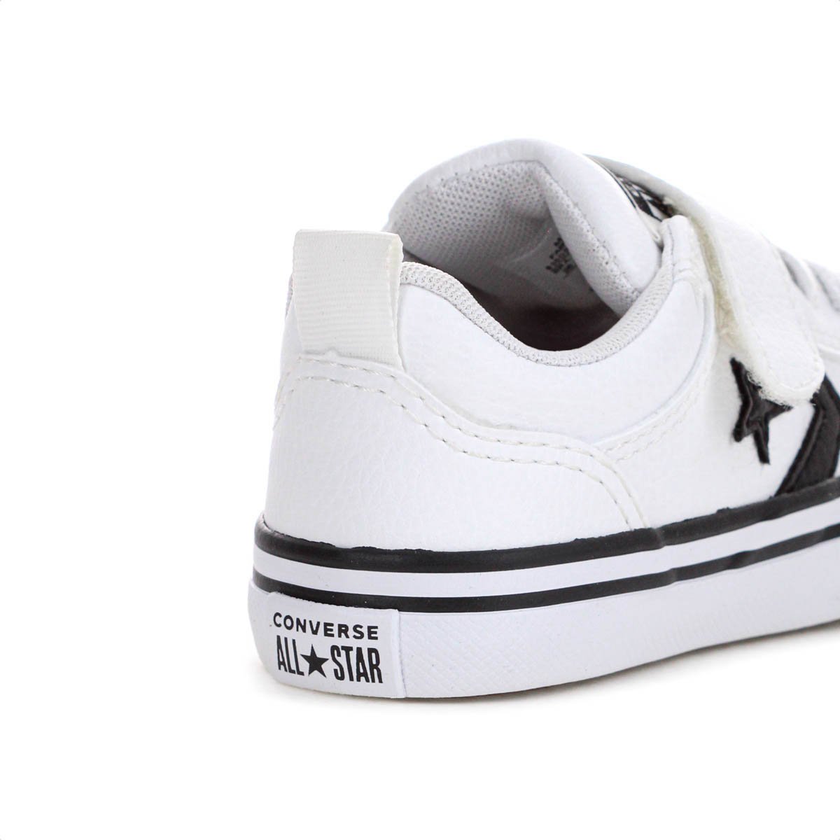 Tenis Converse All Star Pro Blaze Strap Branco e Preto - Infantil Branco 7