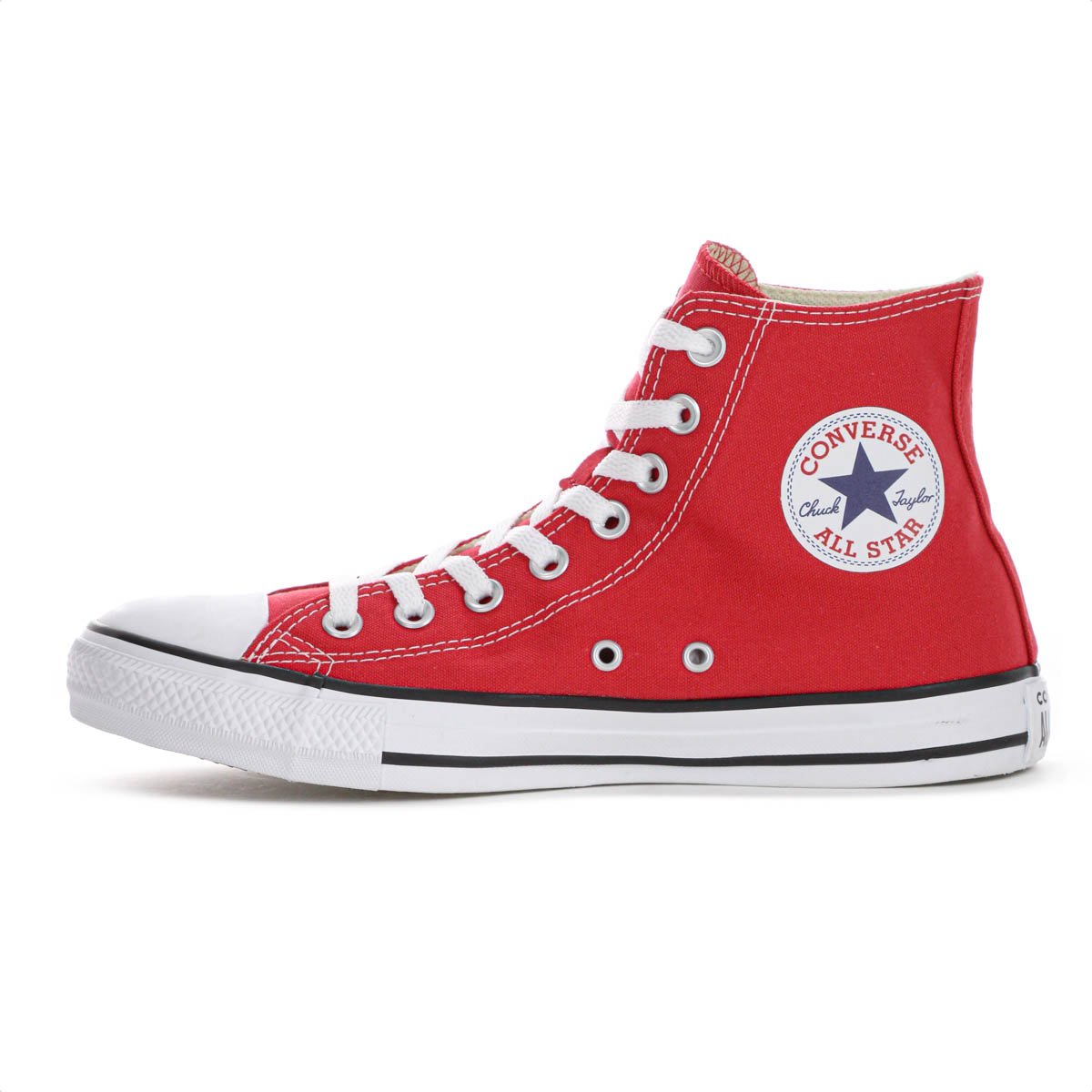 Tenis Converse Chuck Taylor All Star Cano Alto Vermelho - Feminino Vermelho 2