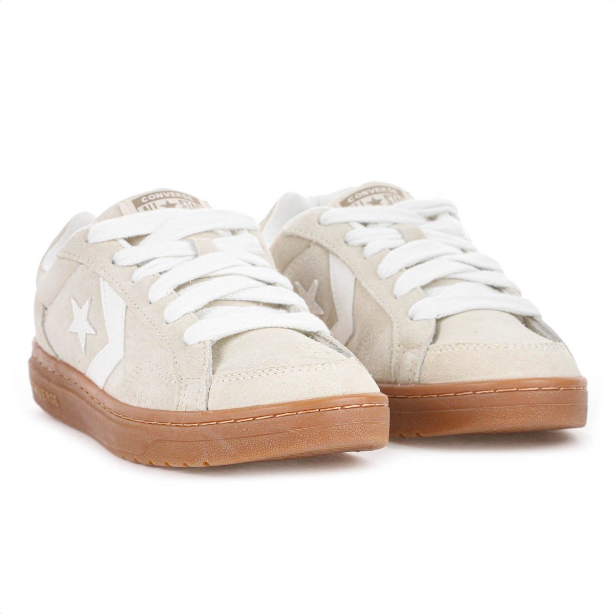 Tenis Converse All Star Pro Blaze Classic Puffed Couro Bege - Masculino Bege 3