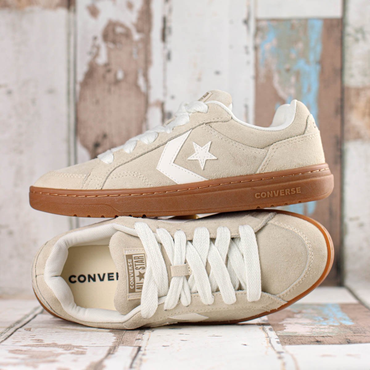 Tenis Converse All Star Pro Blaze Classic Puffed Couro Bege - Masculino Bege 8