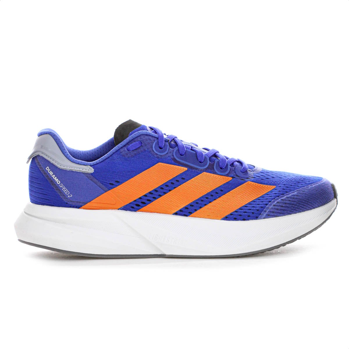 Tenis Adidas Duramo Speed 2 Azul Escuro e Laranja - Masculino