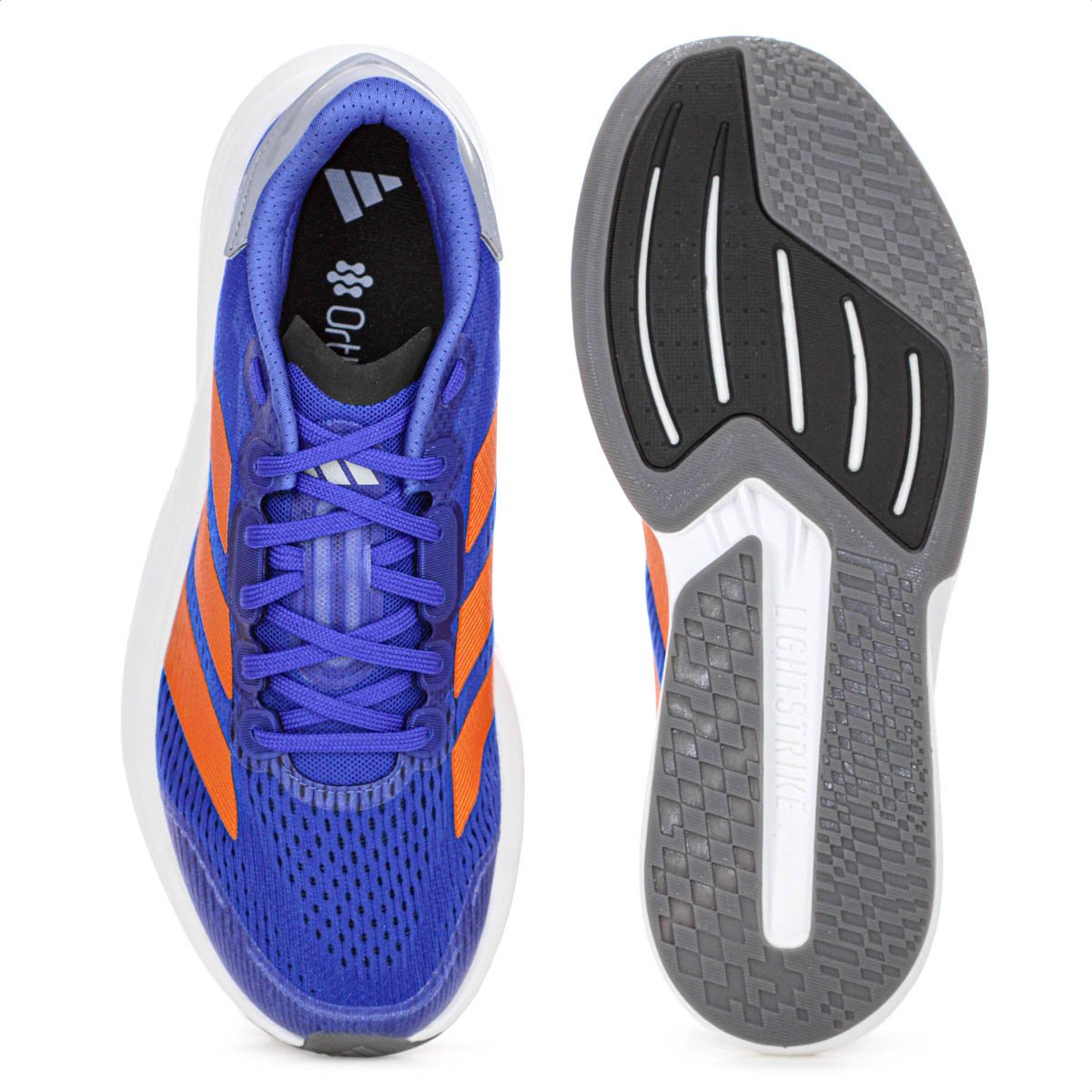 Tenis Adidas Duramo Speed 2 Azul Escuro e Laranja - Masculino Azul/Laranja 4