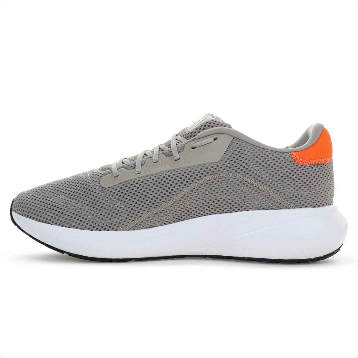 Tenis Adidas Response Runner Verde Caqui e Laranja - Masculino Cinza