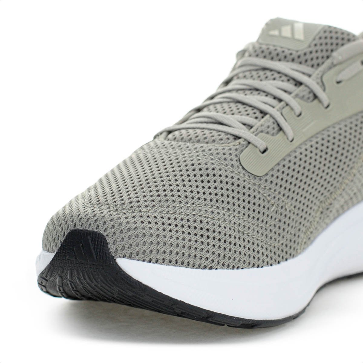 Tenis Adidas Response Runner Verde Caqui e Laranja - Masculino Cinza