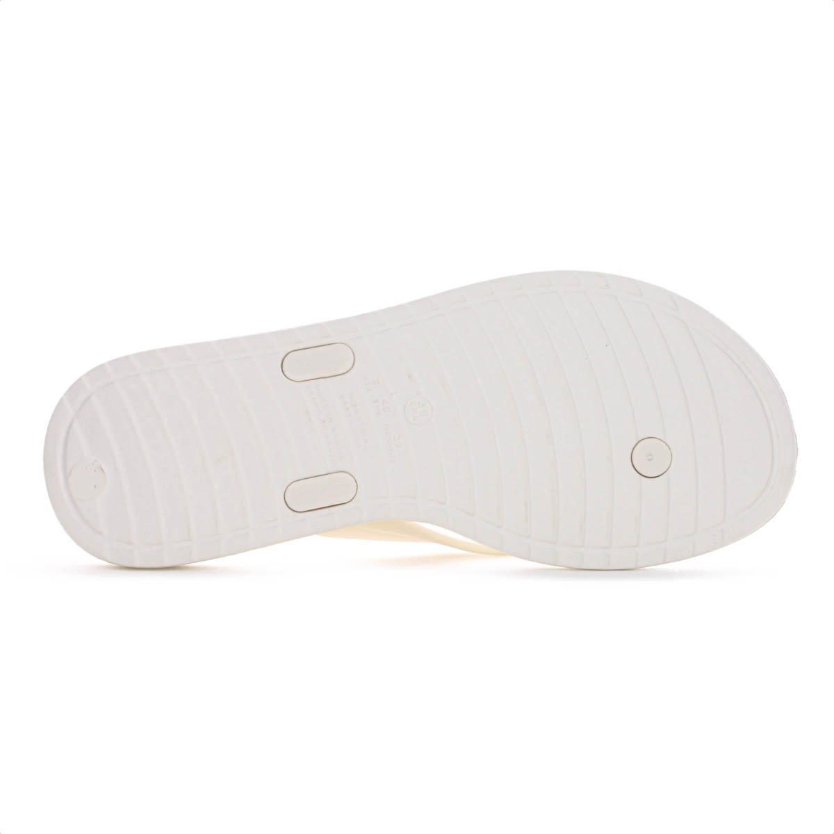 Chinelo Moleca Tira Pronta Pvc Off White - Feminino Off White 5