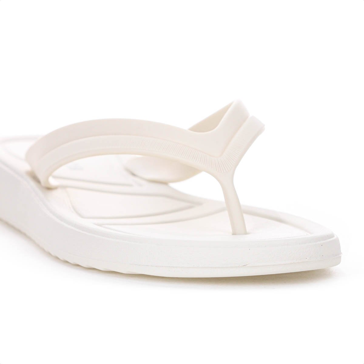 Chinelo Moleca Tira Pronta Pvc Off White - Feminino Off White 8