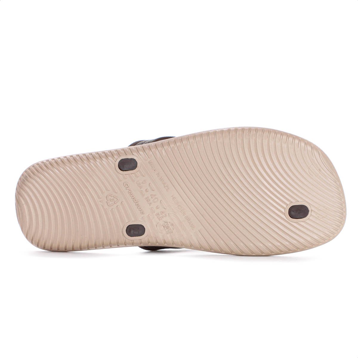 Chinelo Cartago Atlanta II Marrom Bege e Laranja - Masculino Marrom 6