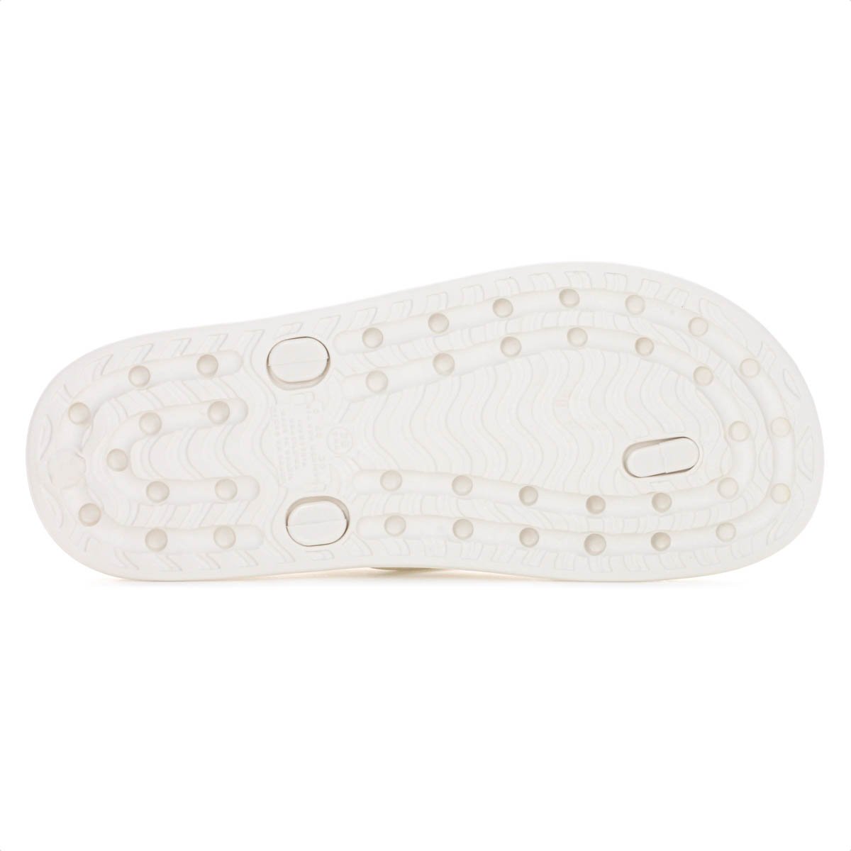 Chinelo Moleca Tira Pronta Pvc Sola Alta Off White - Feminino Off White 5