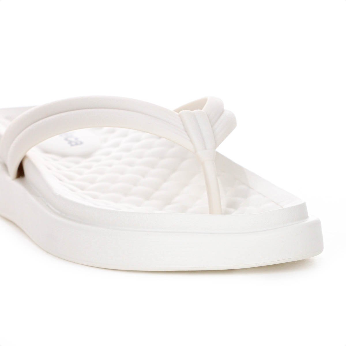 Chinelo Moleca Tira Pronta Pvc Sola Alta Off White - Feminino Off White 6