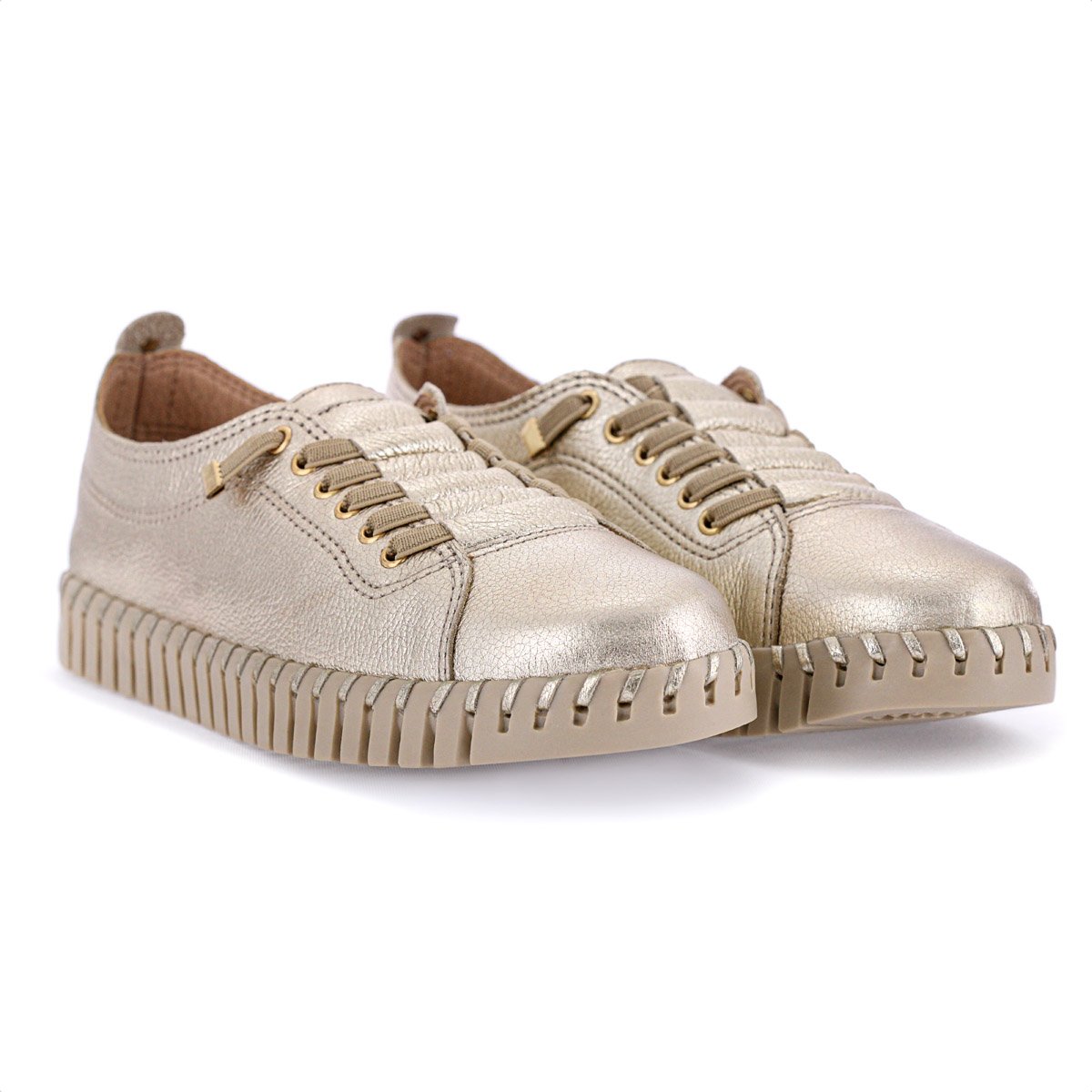 Tenis Bottero Bottwister Verao XXIII Dourado Metalizado - Feminino Dourado 3
