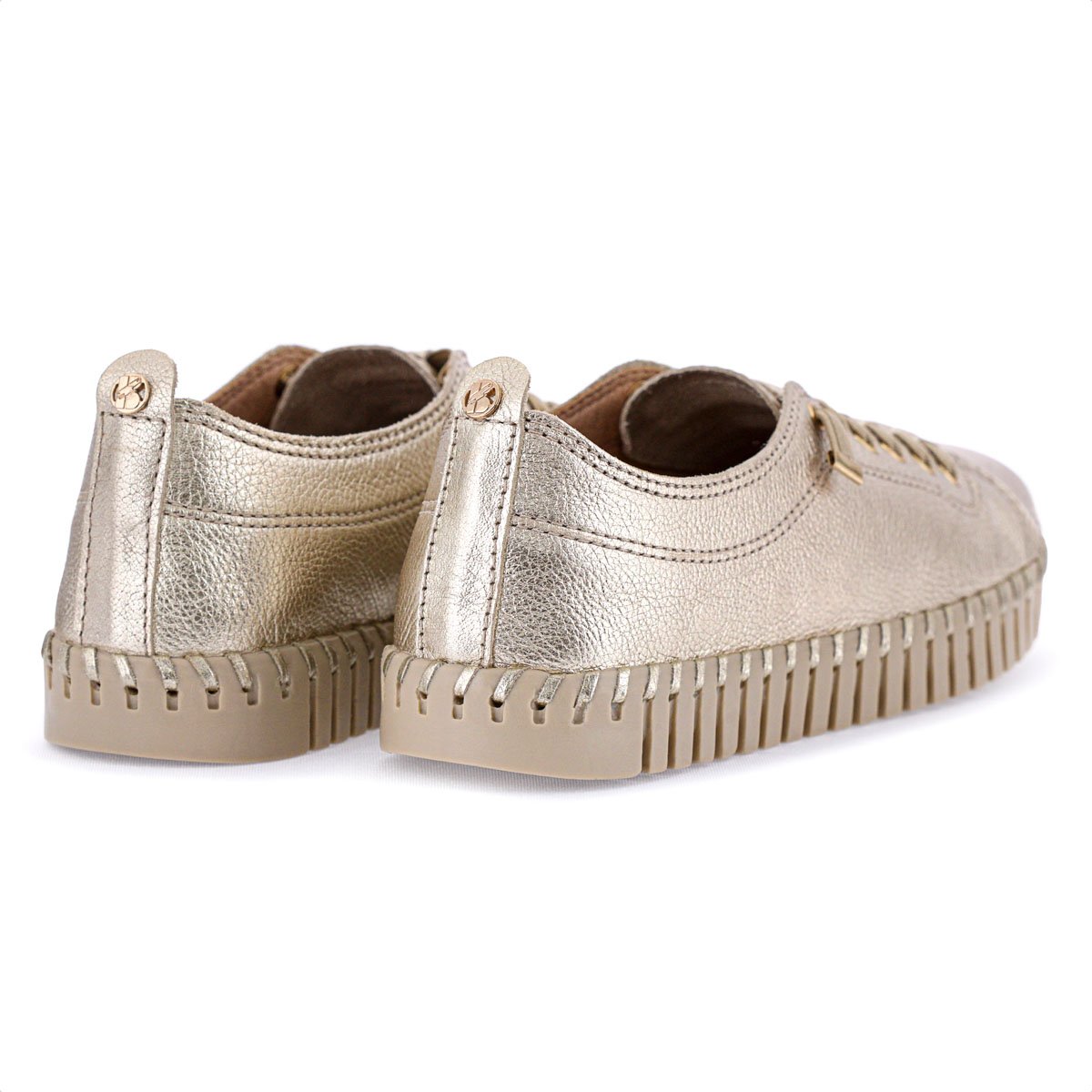 Tenis Bottero Bottwister Verao XXIII Dourado Metalizado - Feminino Dourado 4